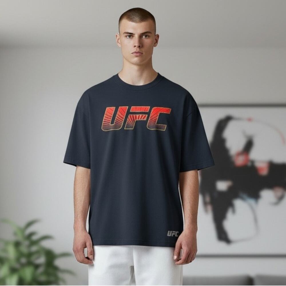 UFC Men’s Small Black Cotton T-shirt